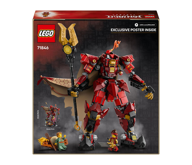 LEGO Ninjago 71846 Mech ognistego rycerza - 1331657 - zdjęcie 5